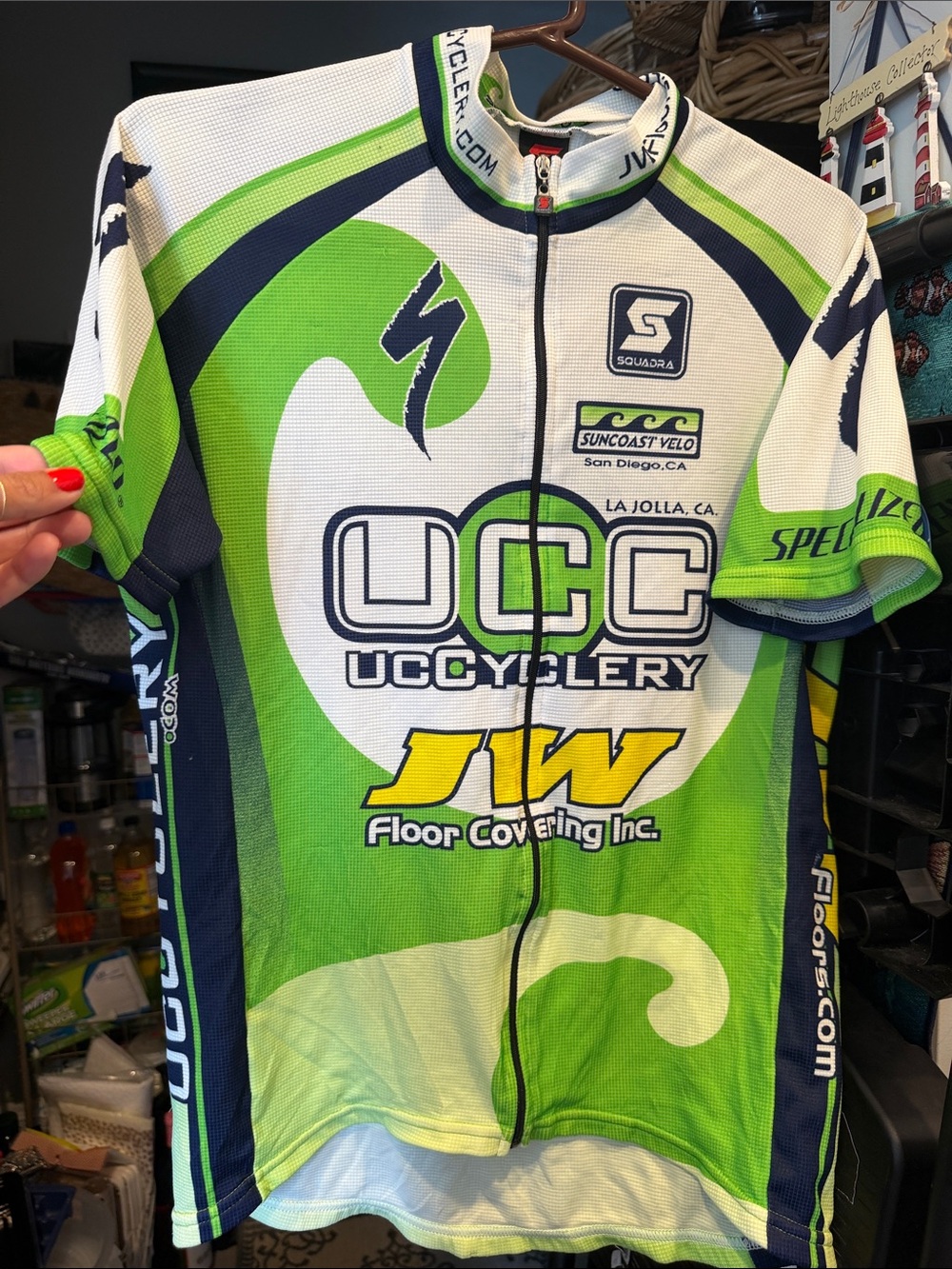 Squadra L Green Men’s Cycling Jersey
